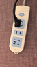 公牛插座 基礎藍白款 多孔長(cháng)線(xiàn)多功能電插板 分控開(kāi)關(guān)拖線(xiàn)板帶兒童保護門(mén)/新國標/排插/接線(xiàn)板 3位【總控】1.8米 GN-606 曬單實(shí)拍圖