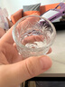創(chuàng  )意復古刻花小酒杯玻璃杯迷你清酒杯高腳杯ins風(fēng) 刻花小酒杯45ml1只 曬單實(shí)拍圖