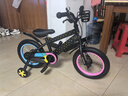 好孩子（gb）自行車(chē)兒童 4-6歲男女童山地車(chē) 黑色14寸 適合身高105-145cm 曬單實(shí)拍圖