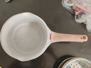 榮事達麥飯石小奶鍋不粘鍋嬰兒煎煮一體鍋家用湯泡面鍋寶寶輔食鍋 【米白新款】304蒸屜+奶鍋 18cm 曬單實(shí)拍圖