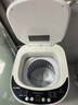 小鴨牌小黃鴨系列嬰兒洗衣機烘干一體迷你高溫煮洗全自動洗衣機寶寶兒童專用小型兒童帶烘干 3.5KG白【藍光升級+10大程序】+10年保修 【全自動洗脫一體】 曬單實拍圖