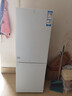 海爾（Haier）179升兩門雙開門小戶型宿舍租房家用電冰箱小型不占地可冷藏冷凍BCD-179LHC2E0WV家電國家補貼15% 曬單實拍圖