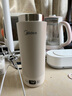 美的（Midea）便攜式電熱水杯 電熱水壺 保溫燒水杯 350ml迷你便攜式旅行出差 智能恒溫加熱杯 316L不銹鋼無(wú)異味 0.35L 【精準控溫】MK-DB35X22 曬單實(shí)拍圖