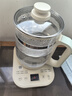 美的（Midea）1.8L大容量養生壺 全自動(dòng)煮茶壺24h預約燒水壺12h智能恒溫11檔控溫電熱水壺 花茶壺煮茶器YSNC1806 曬單實(shí)拍圖