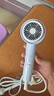 康夫（CONFU）電吹風機家用學生宿舍用800w小功率速干冷熱風小型便攜式迷你折疊吹風筒KF-3152A霧嶼藍 曬單實拍圖
