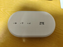 中興（ZTE）隨身wifi6免插卡移動(dòng)wifi無(wú)線(xiàn)網(wǎng)卡便攜式熱點(diǎn)4g路由器無(wú)限筆記本電腦通用流量2025款U10LS白色 曬單實(shí)拍圖