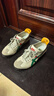 莆田高版本鬼老虎鞋皮面一腳蹬男女情侶懶人鞋運動(dòng)休閑小白鞋 橄欖綠（腳胖拍大半碼） 41.5 曬單實(shí)拍圖