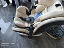 Heekin德國 兒童安全座椅汽車(chē)用0-4-12歲嬰兒寶寶360度旋轉ISOFIX硬接口 尊享灰(遮陽(yáng)棚+上拉帶+側保護) 曬單實(shí)拍圖