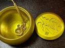 朱炳仁銅 蒸蒸日上小福包 包子桌面客廳家居飾品訂制款禮品禮系列擺件 蒸蒸日上小福包 曬單實拍圖