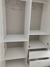 宜家（IKEA）穆斯肯雙門(mén)簡(jiǎn)易衣柜現代簡(jiǎn)約家用臥室柜子小戶(hù)型出租房用 白色 曬單實(shí)拍圖