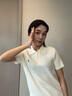 POLOWALK短袖針織衫女裝2025秋季新品女式通勤時(shí)尚潮流短袖針織衫 米白色 XL /170 曬單實(shí)拍圖
