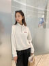 都市麗人加絨衛衣女款2025年最新款秋冬小個(gè)子半拉鏈polo領(lǐng)女士秋裝外套女 曬單實(shí)拍圖