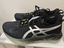 亞瑟士ASICS跑步鞋男鞋緩震運動(dòng)鞋耐磨回彈跑鞋 NOVABLAST 5 LUXE 黑色/銀色 42 曬單實(shí)拍圖