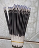 莫普中性筆筆芯0.5mm50支學(xué)生用碳素紅水筆替芯速干文具辦公用品 子彈頭100支-黑色 曬單實拍圖