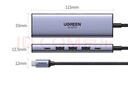 綠聯(lián)Type-C擴(kuò)展塢USB3.2高速拓展塢4K60Hz雷電HDMI接口擴(kuò)展器適用蘋果Mac華為筆記本電腦轉(zhuǎn)換器iPad 曬單實(shí)拍圖
