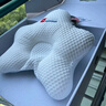 Hoag（霍格）嬰兒定型枕糾正頭型0-6-12月矯正新生兒寶寶枕頭護(hù)頸神器 白/藍(lán)色+ 【涼.暖雙面枕套】 曬單實(shí)拍圖