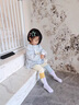 貝比嬰兒襪子春秋款純棉a類(lèi)女童中筒襪無(wú)骨冬季新生幼兒寶寶襪不勒腿 曬單實(shí)拍圖