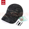 MAXGEAR鹖冠鴨舌帽男女情侶戶(hù)外棒球帽透氣鴨舌時(shí)尚彎檐防曬帽運動(dòng)遮陽(yáng)帽 暗夜-黑 曬單實(shí)拍圖