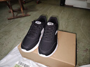 安踏運動(dòng)鞋男鞋秋冬季皮面防潑水休閑鞋輕便防滑緩震跑步鞋旅游鞋子男 【皮面防潑水】黑/安踏白-1 42 曬單實(shí)拍圖