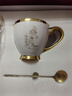 禾伴中秋國慶節禮品實(shí)用伴手禮保溫杯咖啡杯茶杯水杯生日禮物女紀念品 鈴蘭咖啡杯愛(ài)心禮盒-白色 曬單實(shí)拍圖