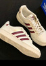 adidas NY 90 STRIPES經(jīng)典運動(dòng)板鞋男女阿迪達斯三葉草 漢玉白/紅色/金色   42.5 曬單實(shí)拍圖