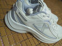 特步女鞋運動(dòng)鞋子女春夏季新款網(wǎng)面軟底跑步鞋女士輕便減震透氣休閑鞋 帆白/淺暮藍 【店長(cháng)推薦】 36 （美碼6）腳長(cháng)225mm 【官方正品】 曬單實(shí)拍圖