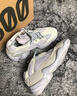阿迪達斯yeezy500白玉石椰子男女運動(dòng)休閑鞋IE4783 38 曬單實(shí)拍圖