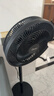 美的（Midea）【超級(jí)單品】七葉輕音立式電風(fēng)扇家用柔風(fēng)落地扇臺(tái)式桌面小型風(fēng)扇大風(fēng)量節(jié)能搖頭宿舍電扇 SAF30AB 曬單實(shí)拍圖