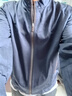 愛(ài)慕先生【春夏新品】23SS休閑男士立領(lǐng)開(kāi)衫長(cháng)袖夾克外穿上衣NS62J911 遠山黛80M L 175 曬單實(shí)拍圖
