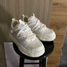 格爾卡森高顏值板鞋男原創(chuàng  )隱形增高鞋7CM厚底溶解休閑運動(dòng)板鞋情侶面包鞋 白色 42 男款/標準碼數 曬單實(shí)拍圖