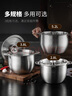 美廚（maxcook）304不銹鋼豬油罐調(diào)料盆 豬油盆調(diào)味罐調(diào)料缸 2.8L帶蓋MCWA9004 曬單實拍圖
