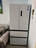 美的（Midea）M60系列520升小機(jī)皇法式多門四門冰箱超薄純平嵌入雙系統(tǒng)雙循環(huán)家用無(wú)霜大容量除菌凈味政府補(bǔ)貼 BCD-520WUFPZM(E)海貝白 曬單實(shí)拍圖