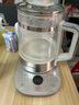 九陽（Joyoung）1.8L全玻璃沸萃養(yǎng)生壺煮茶器 316L雙鋼加長茶籃 輕音燉煮 0膠水0異味0重金屬家用電燒水壺18WY20R 曬單實拍圖