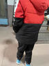 皮爾卡丹（pierre cardin）童裝男童冬裝衛(wèi)衣套裝加絨加厚10中大童12歲男孩兒童秋冬季三件套 紅色三件套 150 曬單實拍圖