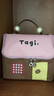 Tagi.機(jī)靈小房子防水便攜洗漱包大容量化妝包 莓果榛子 曬單實(shí)拍圖
