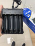時(shí)可待18650鋰電池充電器3.7V4.2V強光手電筒4槽智能充電器充飽自動(dòng)轉燈 18650四槽線(xiàn)充 曬單實(shí)拍圖