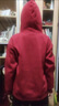 RGPX2025新款秋冬加絨加厚純棉中長(cháng)款衛衣女大碼寬松連帽套頭長(cháng)袖上衣 酒紅色【加絨/加厚保暖】?jì)?yōu)質(zhì)品 M 適合80-110斤 曬單實(shí)拍圖
