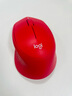 羅技（Logitech）M280 M275無(wú)線(xiàn)鼠標 筆記本電腦商務(wù)辦公鼠標人體工學(xué)鼠標USB右手鼠標舒適多彩 帶無(wú)線(xiàn)2.4G接收器 M280 紅色 曬單實(shí)拍圖