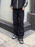 駱駝山海傘兵褲秋季戶(hù)外徒步登山多口袋工裝褲男防潑水寬松長(cháng)褲子 幻影黑 L 曬單實(shí)拍圖