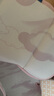 babycare天絲苧麻車席透氣寶寶專用手推車坐墊通用席子云朵小熊38×70CM 曬單實(shí)拍圖