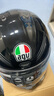 AGV K1S頭盔K1摩托車(chē)機車(chē)全盔四季通用全覆式跑盔男女廣角通風(fēng)透氣3C K1S-BLACK（亮黑） XL（適合59-61頭圍） 曬單實(shí)拍圖