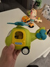 谷雨（GOODWAY）兒童飛機(jī)玩具嬰兒工程車1-3歲2學(xué)爬小汽車挖掘機(jī)慣性滑行生日禮物 曬單實(shí)拍圖