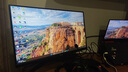 華碩（ASUS）TUF小金剛 27英寸2K顯示器 高刷電競 FastIPS顯示屏 0.3ms響應 內置雙音箱 G-sync 2K300Hz升降 VG27AQML5A戰殺27 曬單實(shí)拍圖
