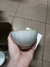 華青格陶瓷碗冰裂紋工藝4.5英寸家用飯碗6只  耐高溫耐酸堿 曬單實(shí)拍圖