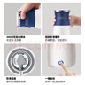 摩飛電器（Morphyrichards）便攜式電熱水壺燒水壺 家用旅行0.4L便攜電水壺隨行泡茶辦公室養生保溫杯電熱水杯MR6090藍 曬單實(shí)拍圖