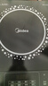 美的（Midea）電磁爐電陶爐 2200W大功率家用猛火爆炒耐用面板八檔火力纖薄電磁灶火鍋爐國家補(bǔ)貼 C22-RT22E01 曬單實(shí)拍圖