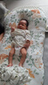 taoqibaby嬰兒床中床防驚跳寶寶床可移動(dòng)便攜新生兒床可拆洗哄睡神器0-12月 曬單實(shí)拍圖