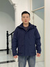 佐帕森（ZUOPASEN）工作服沖鋒衣定制印字logo秋冬可拆卸三合一防水加絨工裝防寒外套 曬單實(shí)拍圖