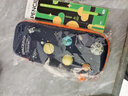 得力(deli)小學(xué)生筆袋 EVA大容量文具盒 星空系列抗壓耐摔鉛筆盒 輕盈防水筆袋 橙色男女孩禮物 曬單實(shí)拍圖