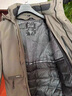 名郎 MELLEN高端品牌鵝絨羽絨服男中長(cháng)款可拆卸內膽加厚保暖男士休閑冬裝外套藍色XL /180 【135-150斤】 曬單實(shí)拍圖